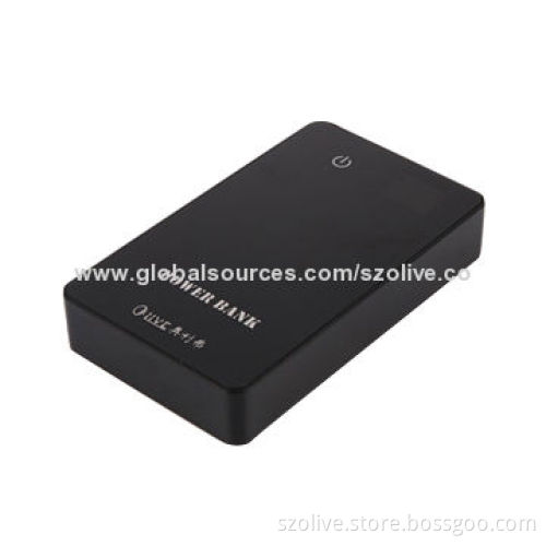 18650 Battery of Power Bank with 11,000mAh Capacity, Available in Black and White Colors